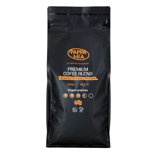 Premium Cofee Blend Pappa Mia zrno 1000g