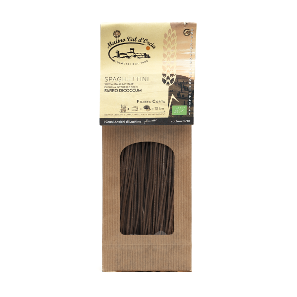 Špaldová celozrnná těstovina Spaghettini BIO 400g